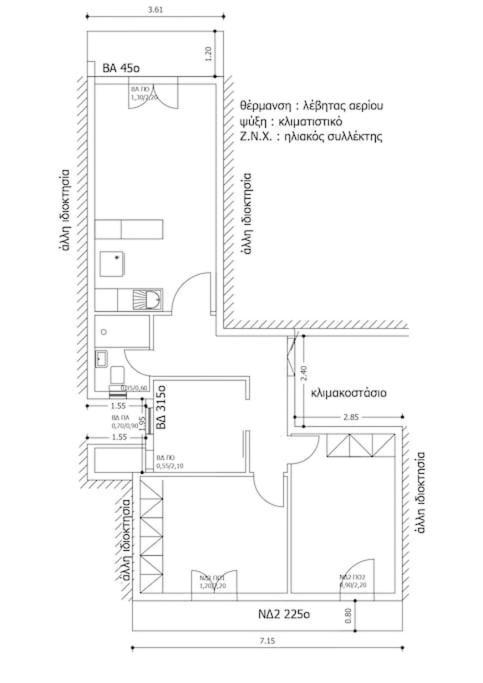 Ferienwohnung Casa Di Tre Thessaloniki Exterior foto